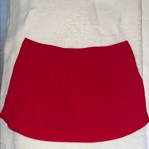 Outdoor Voices Vibrant Red running skort